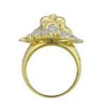 Diamond Lion Head with Crown Ring 0.45 ct. 10K Yellow Gold