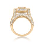 Diamond Ring 6.61 ct. 10K Yellow Gold