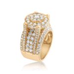 Diamond Ring 6.61 ct. 10K Yellow Gold