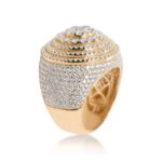 Diamond Ring 6.50 ct. 14K Yellow Gold