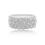 Diamond Ring 4.50 ct. 14K White Gold