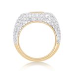 Diamond Ring 4.91 ct. 14K White Gold