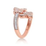 Diamond fancy Ring 0.75 ct. 14K Rose Gold