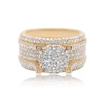 Diamond Ring 4.50 ct. 10K Yellow Gold