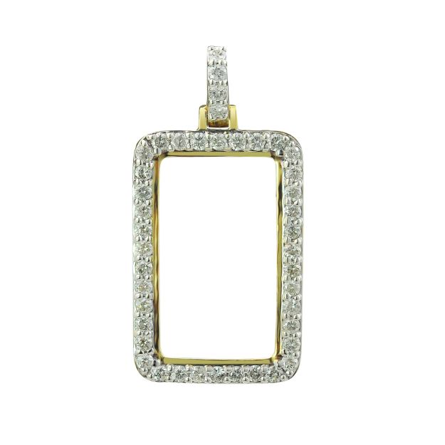 Diamond Pendant  1.04 ct. 10K Yellow Gold 3.59 g