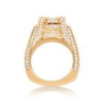 Diamond Ring 4.33 ct. 10K Yellow Gold