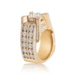 Diamond Ring 4.33 ct. 10K Yellow Gold