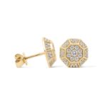 Diamond Earrings1.00 ct. 10K Yellow Gold