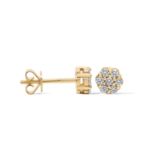 Diamond Earrings 0.35 ct. 10K Yellow Gold