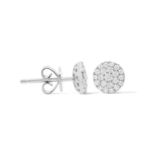 Diamond Earrings 0.46 ct. 10K White Gold