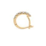 Diamond Hoop Earrings 0.36 ct. 10K Yellow Gold