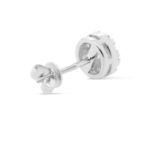 Diamond Earrings 1.55 ct. 10K White Gold