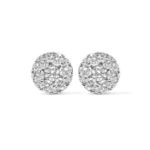 Diamond Earrings 0.67 ct. 10K White Gold