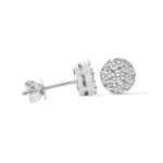 Diamond Earrings 0.67 ct. 10K White Gold