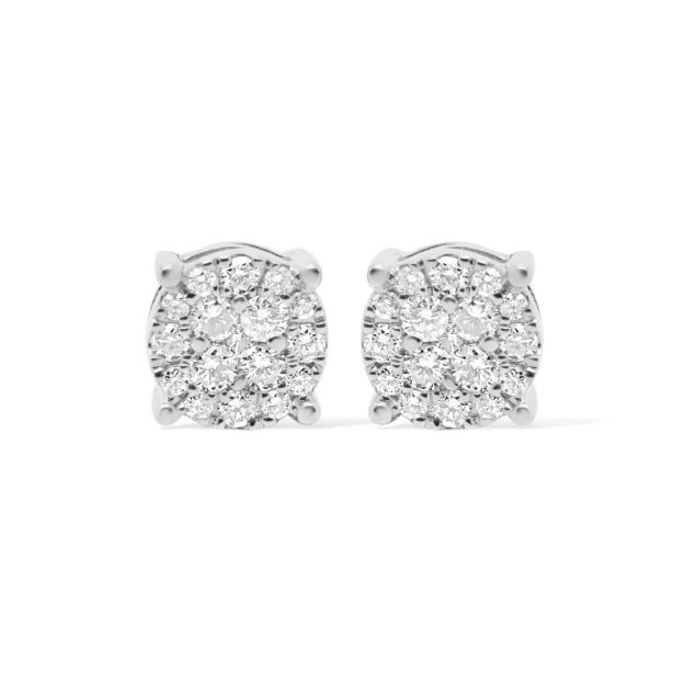 Diamond Earrings 0.25 ct. 10K White Gold