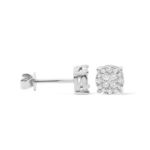 Diamond Earrings 0.25 ct. 10K White Gold