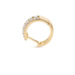 Diamond Hoop Earrings 0.68 ct. 10K Yellow Gold