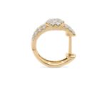 Diamond Hoop Earrings 0.47 ct. 10K Yellow Gold