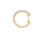 Diamond Hoop Earrings 0.80 ct. 10K Yellow Gold