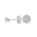 Diamond Earrings 0.45 ct. 10K White Gold