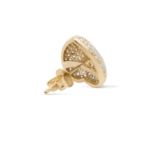 Heart-Shaped Diamond Earrings 1.25 ct. 10K Yellow Gold