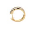 Diamond Hoop Earrings 0.90 ct. 10K Yellow Gold