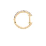 Diamond Hoop Earrings 0.65 ct. 10K Yellow Gold