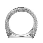 Diamond Wedding Band 2.55 ct. 14K White Gold