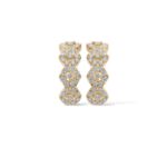 Diamond Hoop Earrings 0.45 ct. 10K Yellow Gold