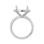 Diamond Ring 0.66 ct. 14K White Gold 5.16 g