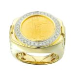 Diamond Ring 0.60 ct. 10K Yellow Gold