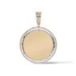 Diamond Memory, Picture Pendant  0.57 ct. 10K Yellow Gold