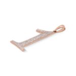 Diamond Numeric 1 Pendant 0.31 ct. 14K Rose Gold