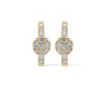 Diamond Hoop Earrings 0.35 ct. 14K Yellow Gold