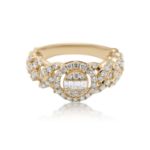 Diamond Ring 0.70 ct. 14K Yellow Gold