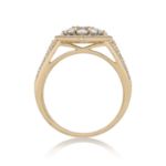 Diamond Heart Ring 0.33 ct. 14K Yellow Gold