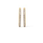 Diamond Hoop Earrings 0.18 ct. 14K Yellow Gold