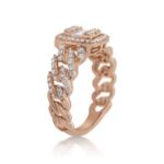 Diamond Ring 0.70 ct. 14K Rose Gold