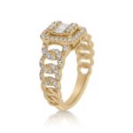 Diamond Ring 0.70 ct. 14K Yellow Gold