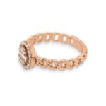 Diamond Ring 0.22 ct. 14K Rose Gold