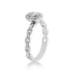 Diamond Ring 0.18 ct. 14K White Gold