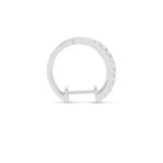 Diamond Hoop Earrings 0.33 ct. 14K White Gold