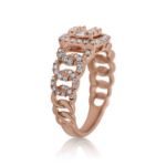 Diamond Ring 0.70 ct. 14K Rose Gold