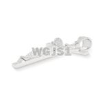 Diamond Jesus Cross Crucifix Pendant 0.65 ct. 14k White Gold