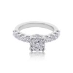 Diamond Ring 1.40 ct. 14K White Gold