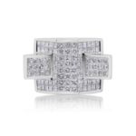 Diamond Ring 6.00 ct. 14K White Gold