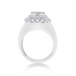 Diamond Ring 2.90 ct. 14K White Gold