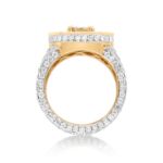 Diamond Ring 8.28 ct. 14K Yellow Gold