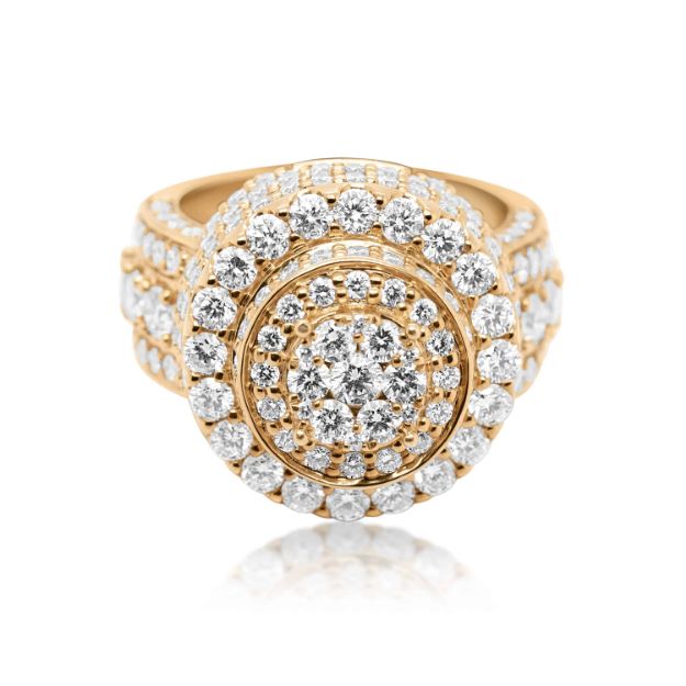 Diamond Ring 5.81 ct. 10K Yellow Gold