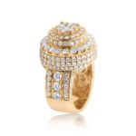 Diamond Ring 5.81 ct. 10K Yellow Gold